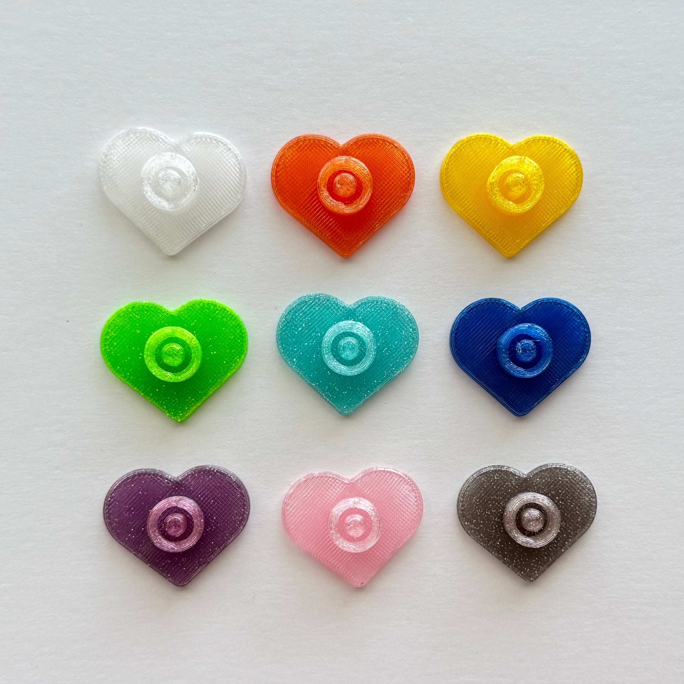 Heart Syringe Cap Bundle