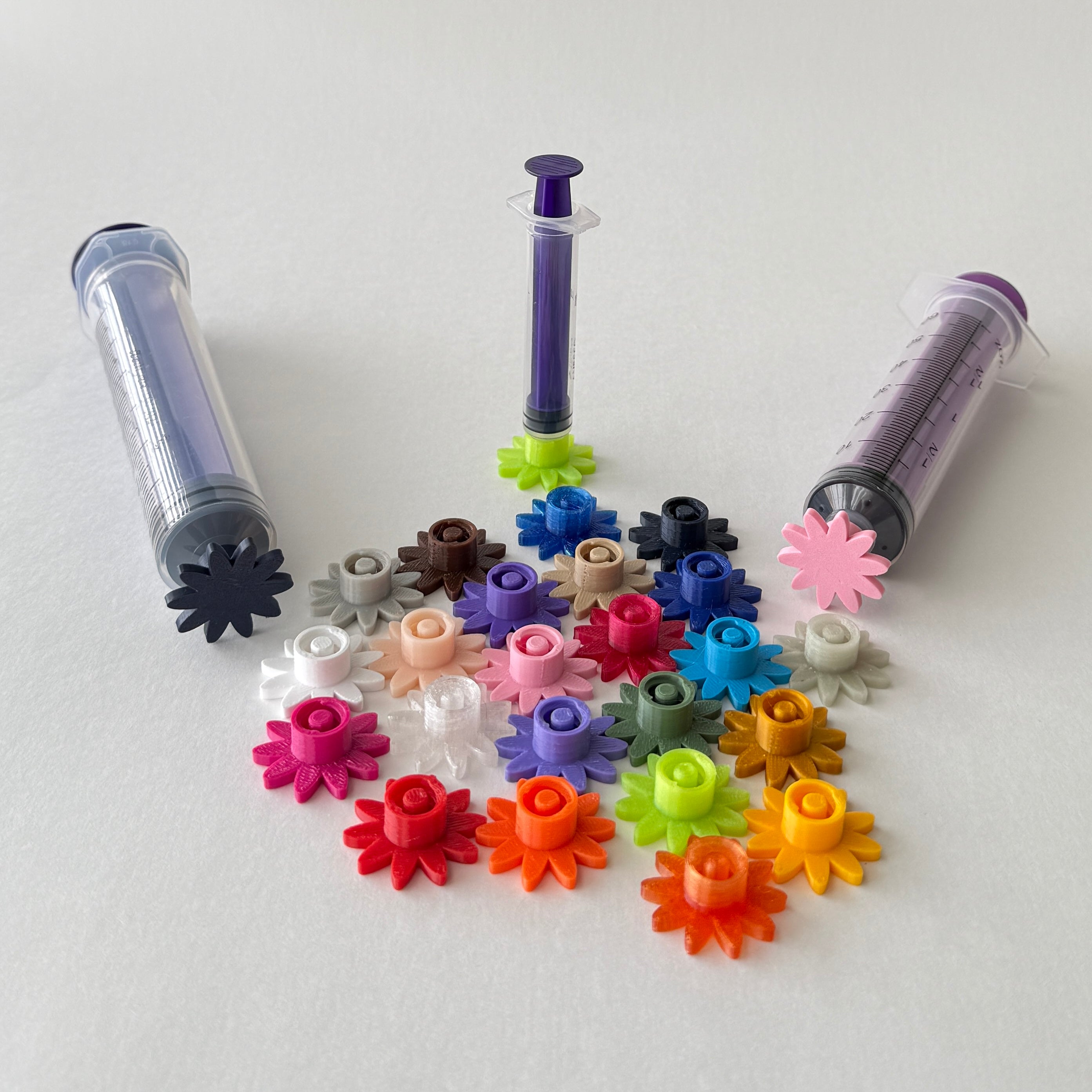 Flower Syringe Cap