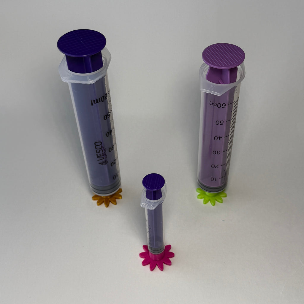 Flower Syringe Cap