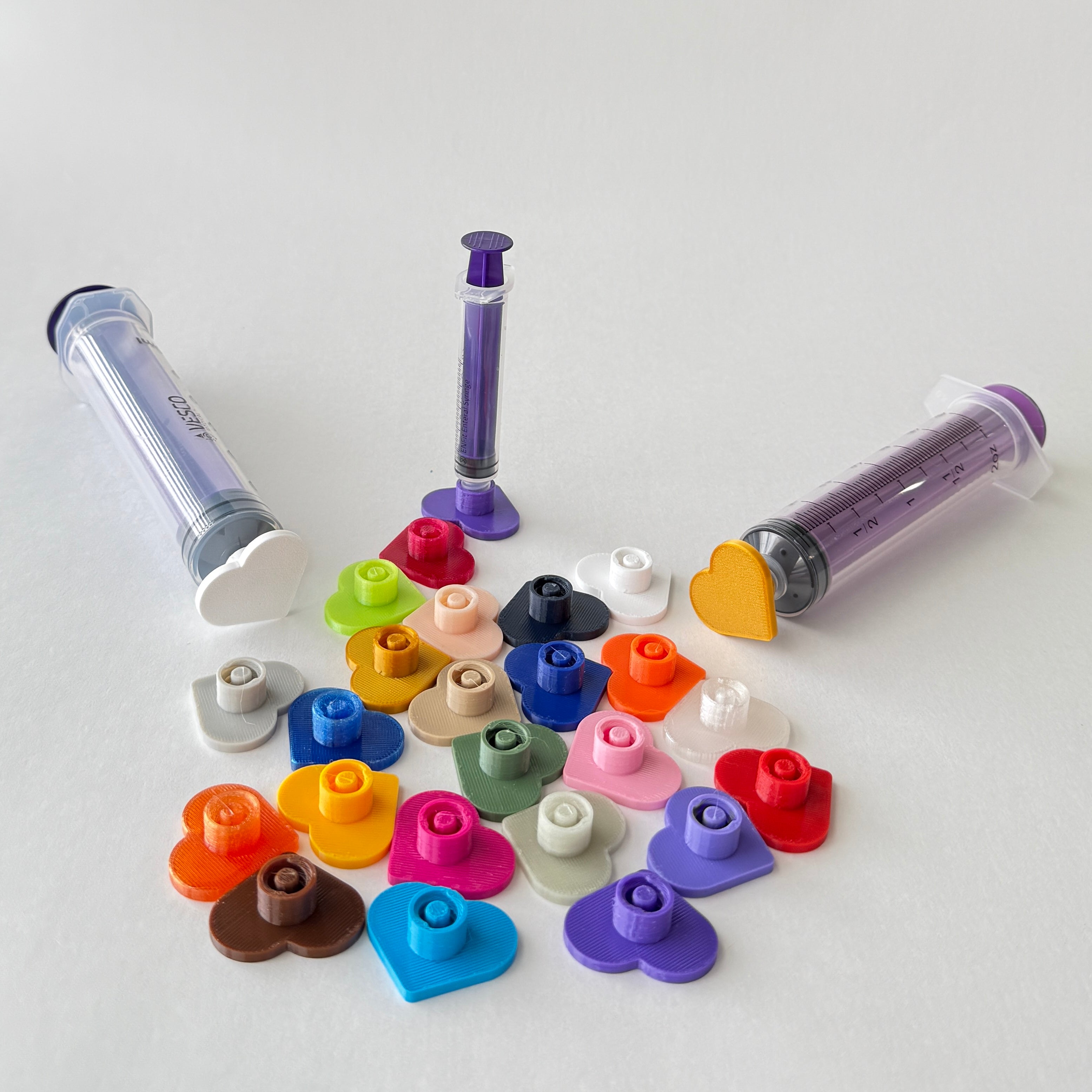 Heart Syringe Cap