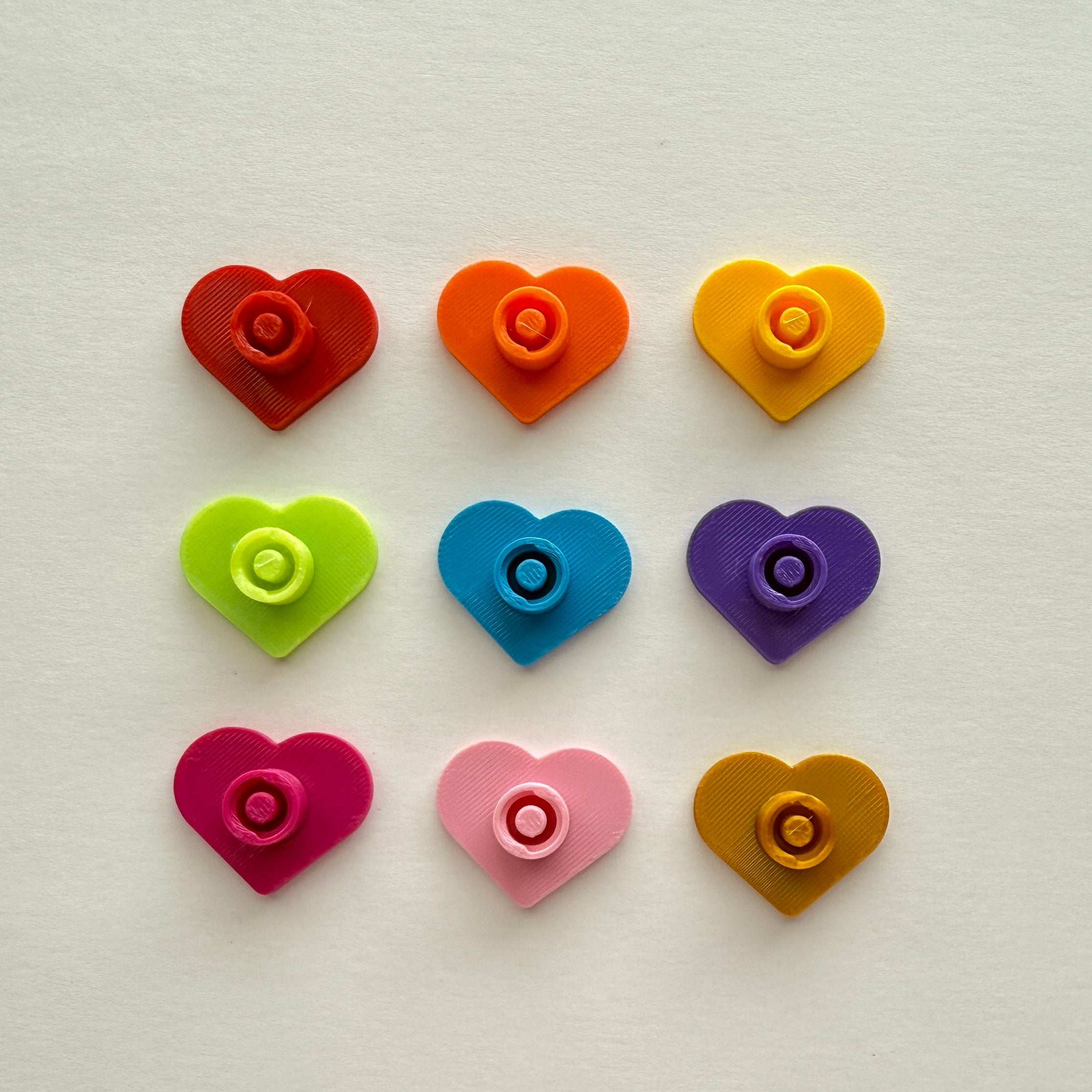 Heart Syringe Cap Bundle